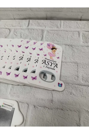 20 Adet Bir Magnet Açacak Yeni Doğan, Doğum Günü, Sünnet, Nişan, Söz, Düğün Hediyelik