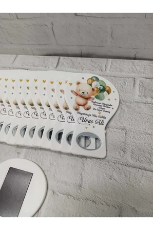 20 Adet Balon Magnet Açacak Yeni Doğan, Doğum Günü, Sünnet, Nişan, Söz, Düğün Hediyelik