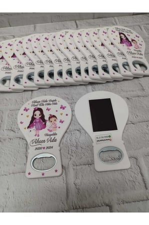20 Adet Balon Magnet Açacak Yeni Doğan, Doğum Günü, Sünnet, Nişan, Söz, Düğün Hediyelik