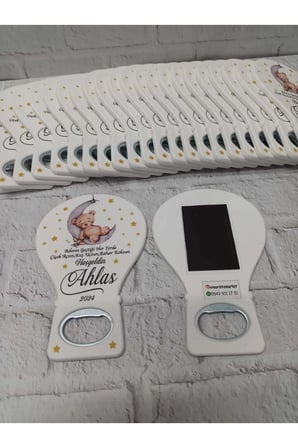 20 Adet Balon Magnet Açacak Yeni Doğan, Doğum Günü, Sünnet, Nişan, Söz, Düğün Hediyelik