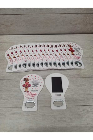 20 Adet Balon Magnet Açacak Yeni Doğan, Doğum Günü, Sünnet, Nişan, Söz, Kırmızı Bebek Temalı