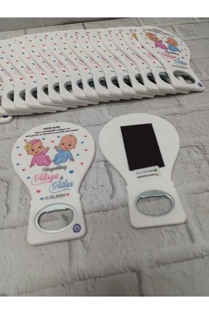 20 Adet Balon Magnet Açacak Yeni Doğan, Doğum Günü, Sünnet, Nişan, Söz, Düğün Hediyelik