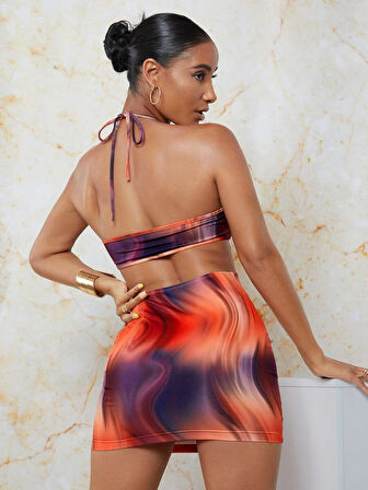 New Dreams Modern Göz Alıcı Rahat Estetik ve Şık Mini Tasarım Gecelik Elbise