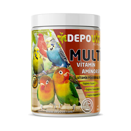 Egzotik Kuşlara Özel Multi Vitamin 300 Gr