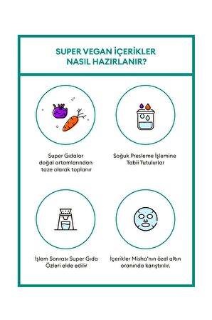Hassas Ciltler İçin Stres Karşıtı Vegan Yaprak Maske Talks Vegan Squeeze Sheet Mask (Sos Relaxer)