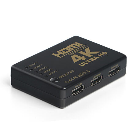 Dark DK-HD-SW4X1K 4 Giriş 1 Çıkış HDMI 4K Uzaktan Kumundalı HDMI Switch Seçici