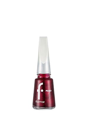 Flormar Sedefli Parlak Oje (BORDO) - Pearly Nail Enamel - Pl314 Velvet Red - 8682536035453