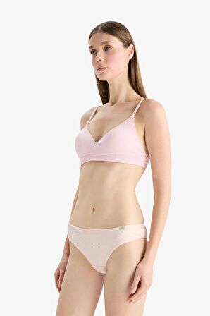 DeFacto Ribana 3'lü Askılı Slip Külot-Fall in Love E4896AX25SPBR96