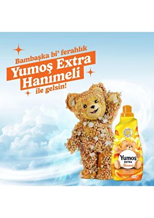 Yumoş Extra Hanımeli Beyazlar ve Renkliler İçin Konsantre Yumuşatıcı 1440 ml 60 Yıkama