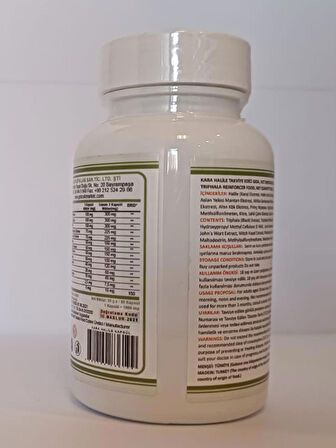 Karahalile Kapsül (TRİPHALA CAPSULE) 60 Adet