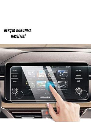 Skoda Kamiq Navigasyon ve Digital Gösterge Panel Uyumlu Nano Ekran Koruyucu