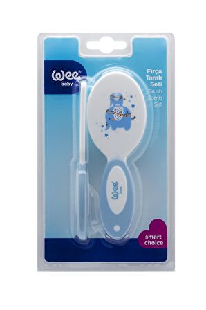 Wee Baby Fırça Tarak Seti - MAVİ