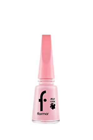 Flormar Jel Görünümlü Parlak Oje (PEMBE) - Jelly Look Nail Enamel - Jl27 Milky Pinky - 8690604282210