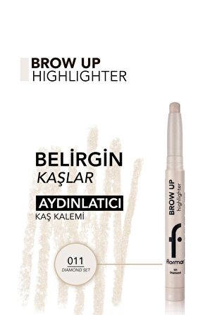 Flormar Aydınlatıcı Kaş Kalemi Brow Up 3'lü Set- Diamond