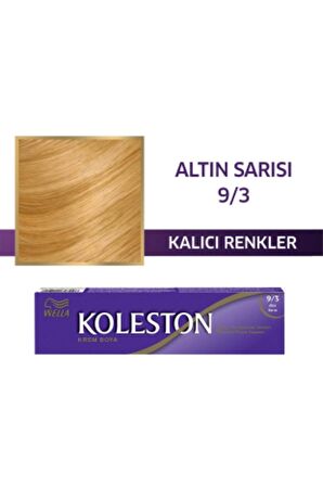 Koleston Single Tüp Boya 9/3 Altın Sarısı