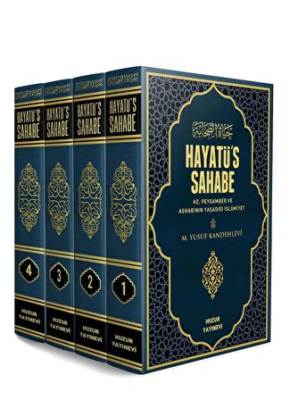Hayatü’s-Sahabe (4 Kitap Takım)