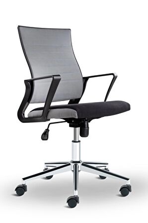 Asbir Mobilya Rigel 55500 Metal Ayaklı Çalışma Koltuğu Ofis Sandalyesi