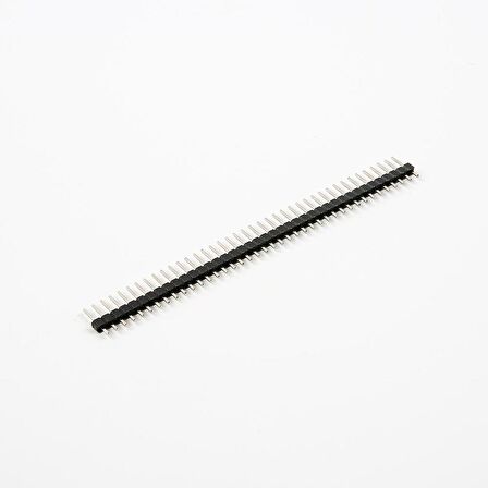 1x40 Pin 2.54mm Kırılabilir Düz Pin Header