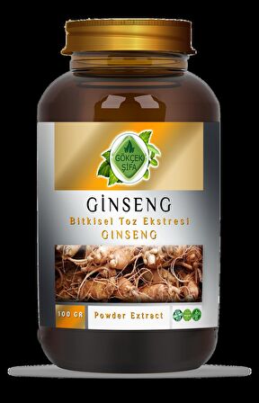 Ginseng Toz Ekstresi 100 gr. Cam Kavanoz