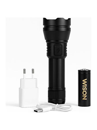 Wıson Ws-5260 Uzun Menzilli El Feneri