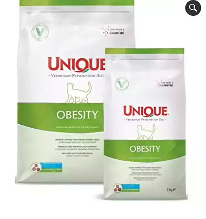 UNIQUE Obesity Irklara Özel Kedi Maması 2 Kg