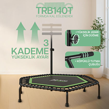 PROFORCE TRAMBOLİN 140 CM TUTACAKLI TRB140T