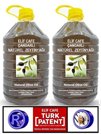 Çandarlı Natural Zeytinyağı 5 lt Pet Şişe zeytinyağı 5 litre 2 adet