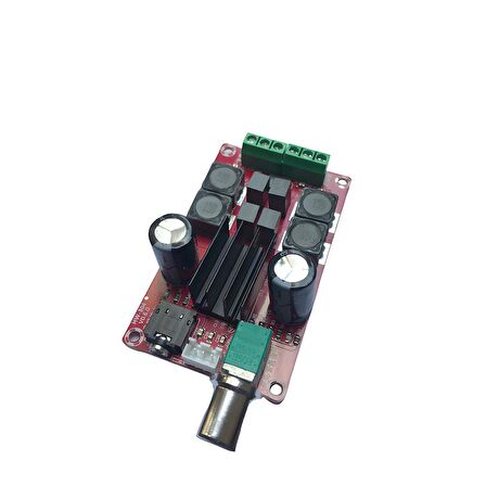 TPA3116D2 2x50W 5V'dan 24V'a Çift Kanallı Dijital Amplifikatör Kartı