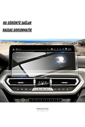 BMW X4 2021 2022 Navigasyon ve Multimedya Uyumlu Nano Ekran Koruyucu