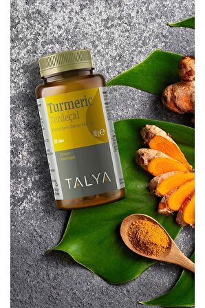 Turmeric Zerdeçal Ekstresi Içeren Takviye Edici Gıda, 60 Tablet