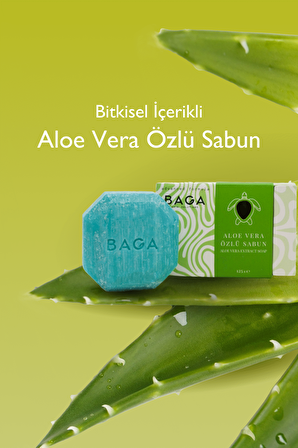 Baga Aloe Vera Özlü Sabun 125 Gr