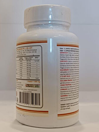 Ester C Kapsül (ESTER C VİTAMİN CAPSULE)