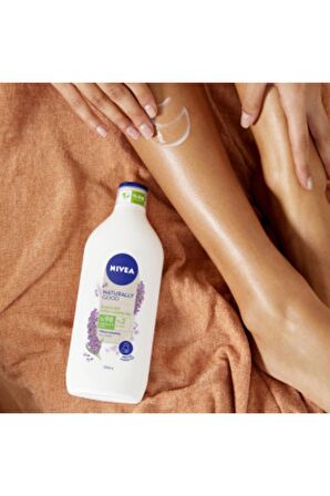 Nivea Naturally Good Vücut Losyonu Lavanta 350 ml Kuru Cilt 48 Saat Nemlendirme