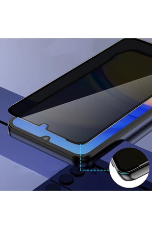 Samsung Galaxy A05 Hayalet Ekran Koruyucu 9H Tam Uyumlu Gizleyen Kırılmaz Cam