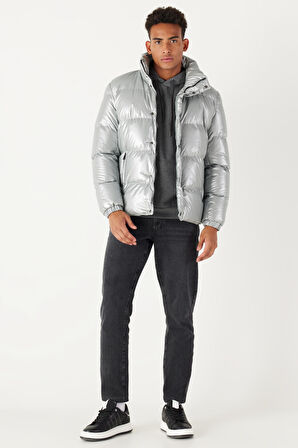 Altınyıldız Classics Gri Erkek Mont 4A0823100010