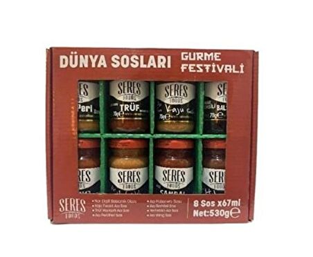 Seres Foods Dünya Sosları Gurme Festivali 67 ml x 