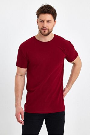 Erkek Bisiklet Yaka Basic Tişört