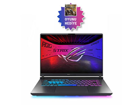 Asus ROG Strix G16 G615LR-S5211 12GB GeForce RTX5070 Ti 140w Intel Ultra 7 255HX 32GB RAM 1TB SSD 16 inç WQXGA 240Hz