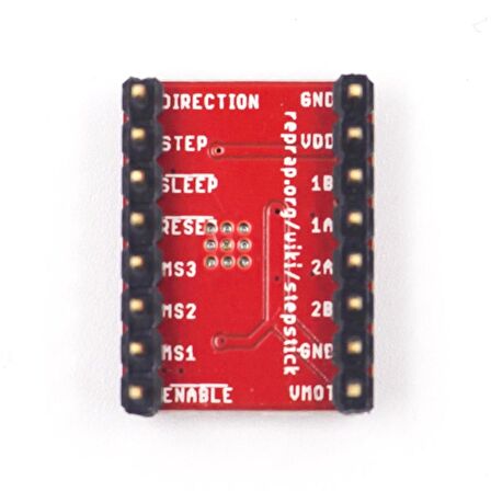 A4988 1A Kırmızı Step Motor Sürücü (Soğutucu ile)
