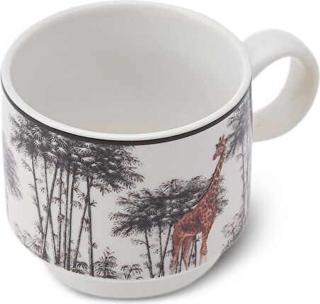 Karaca Jungle 4'lü Standlı Çay Fincanı Seti 4x160 Ml