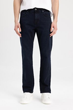 DeFacto Sergio Regular Fit Normal Kalıp Normal Bel Boru Paça Jean Pantolon	 W7086AZ24SPNM83