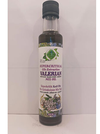 Kedi Otu Süperkritik Mix Yağı 250 ml (VALERİAN SUPERCRİTİCAL MİX OİL)