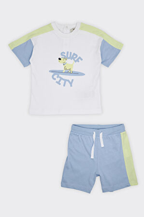 Erkek Çocuk  Şortlu Takım         