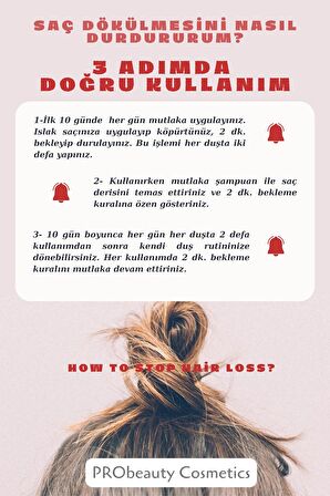 Probeauty Tuzsuz Saç Dökülme Karşıtı Bakım Şampuanı Kolajen Keratin Buğday Proteini Parabensiz 300Ml