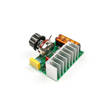4000W 220V AC SCR Voltaj Regülatörü (Metal Kasasız)