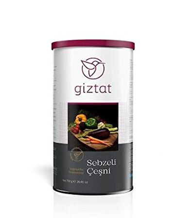 Giztat Sebzeli Çeşni 750 Gr 