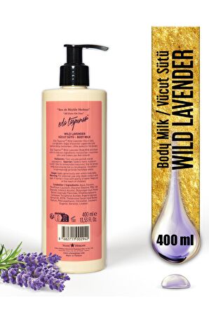 Eda Taşpınar Wild Lavender Yoğun Nemlendirici Vücut Sütü - 400 ML (EGX86)