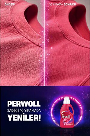 Perwoll Yenileme Renkliler 2x Siyahlar 2x Beyazlar 2x 1.485 ml 27 Yıkama (162Yıkama )