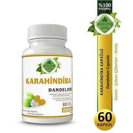 Karahindiba Kapsül (DANDELİON CAPSULE)