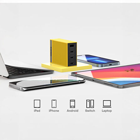 Shargeek USB-C 100W GaN Hızlı Şarj Cihazı